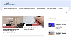 Desktop Screenshot of mieszkaniowe.info